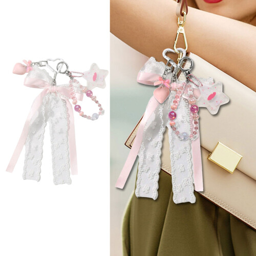 Unique Acrylic Keepsake Keychain For Bags With Star Design-A 2
