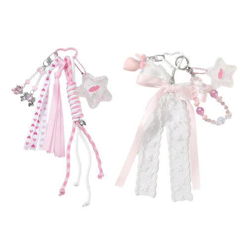 Unique Acrylic Keepsake Keychain For Bags With Star Design-A 1