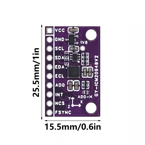Multifunctional Sensors Module GY-ICM20948V2  AR Nine-Axes 2