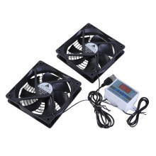Quiet USB Powered Cooling Fans for Electronics-Dual fans