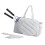 Athletic Unisex Carryall With Dedicated Ball Storage-Light Grey 1