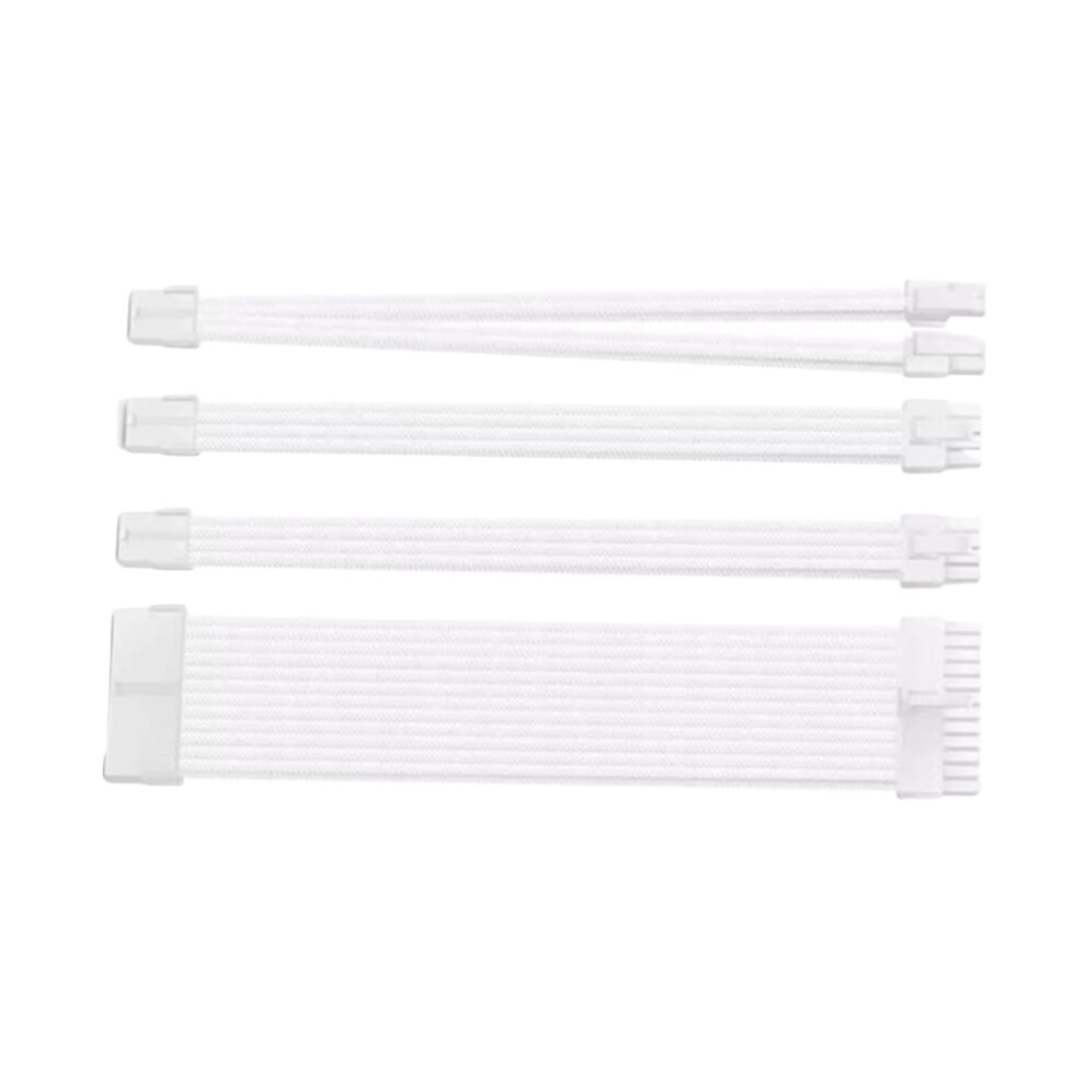 24Pin Mainboard And Gpu Pcie Cpu 8Pin- All White 7751000398095