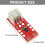 MAX17043 Lithium Battery Capacity Detection Alarm Module for 2