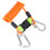 Emergency Safety Tool with Quick Release Spring Coil Lanyard - Orange 11