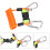 Emergency Safety Tool with Quick Release Spring Coil Lanyard - Orange 9
