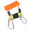 Emergency Safety Tool with Quick Release Spring Coil Lanyard - Orange 16