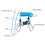 Keep  Diving Blue Anti-Lost Coil Lanyard Safety Tool with Quick Release 7