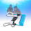Keep  Diving Blue Anti-Lost Coil Lanyard Safety Tool with Quick Release 15