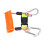 Emergency Safety Tool with Quick Release Spring Coil Lanyard - Orange 7