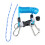 Keep  Diving Blue Anti-Lost Coil Lanyard Safety Tool with Quick Release 13