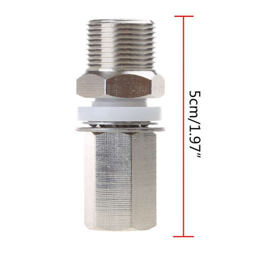 Heavy Duty CB Antenna Stud Mount Adapter Copper with SO-239 2