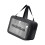 Clear Cosmetic Bag Handheld Makeup Bag Large Capacity-Black M 1