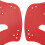 1 Paar Handpaddel zum Schwimmen, PP-Silikon, 15