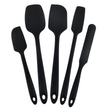 Conjunto de espátulas de silicone com garantia vitalícia, resistentes ao calor até 320C (608F), utensílios de confeitaria flexíveis e leves,