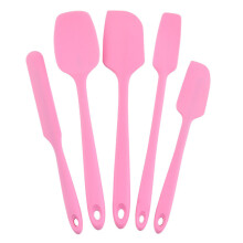 Espátula de silicone resistente ao calor, com design de peça única e sem emendas, fácil de limpar e própria para lava-louças, ideal para