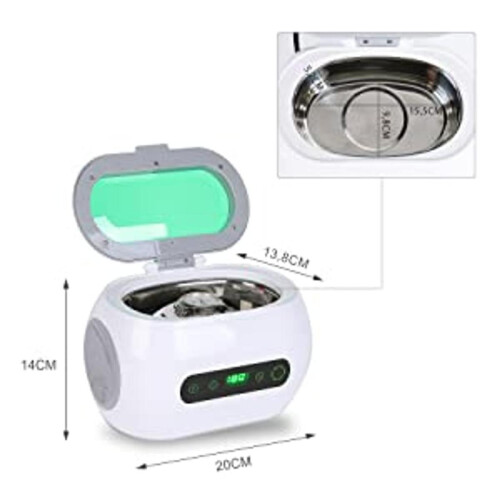 Επαγγελματικό καθαριστικό ασημένιων κοσμημάτων, υπερηχητικά κύματα για 1