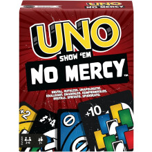 UNO Show 'Em No Mercy Card Game Mattel
