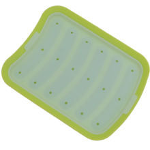 Silikonpølseform til hjemmelaging, non-stick, fleksibel, lett slippbar, temperaturtoleranse for baking og frysing (2 stk.)
