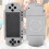 Anti-Skid Silver Shell Set with Buttons for PSP 1000 11