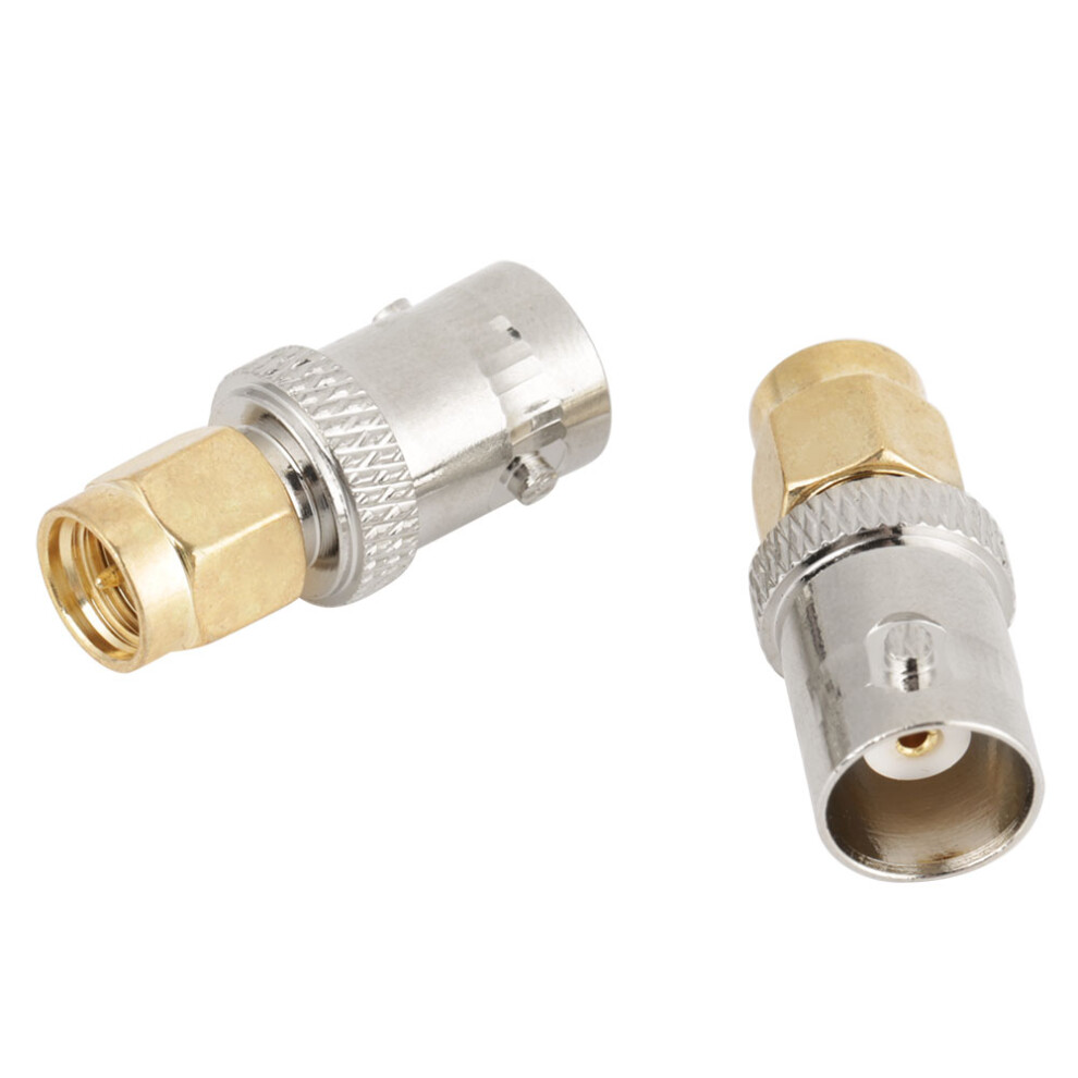 2Pcs Bnc Female To Sma Male Rf Connectors For Testing And Signal Conversion 4031362763148