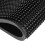 Soft Black PVC Bar Mat Waterproof - 45*30cm Kitchen Coaster 9