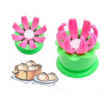 2 Stück Chinesische Brötchenform, gefüllte Brötchenform, Baozi-Pie-Stielform, Teigtaschenform, Dim-Sum-Form, gefüllte Gebäckform