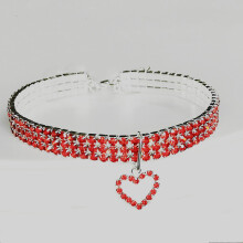 Collar de moda para perros, suministros para mascotas, elástico, amor, gatos y perros, accesorios