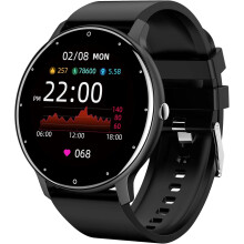 Reloj inteligente para teléfonos Android, teléfono iOS, reloj inteligente ultrafino, monitor de frecuencia cardíaca, rastreador de actividad