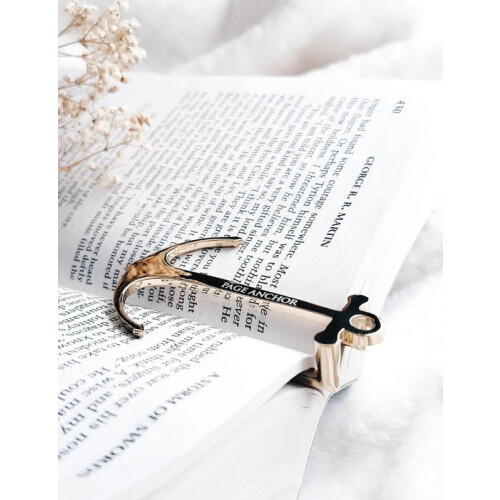 Gold Page Anchor - Segnalibro e pagina o libro 1