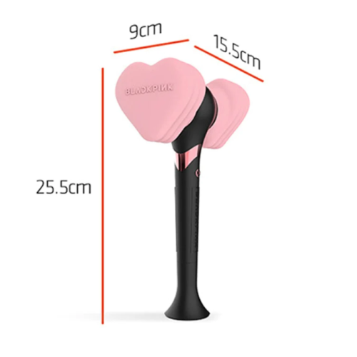 Blackpink Lightstick σε σχήμα καρδιάς/σφυρί Kpop LED Lamp Stick Συναυλιακή Λάμπα Hiphop Lightstick Φθ 1