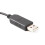USB To PS/2 Mini DIN 6P MD6 Adapter RS232 Serial Cable 5m DB9MD6 No Chip 3