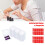 Transparent Nail Organiser Box Stackable Dustproof Container 5