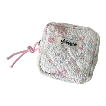 Portable Feminine Hygiene Pouches Convenient-white stars