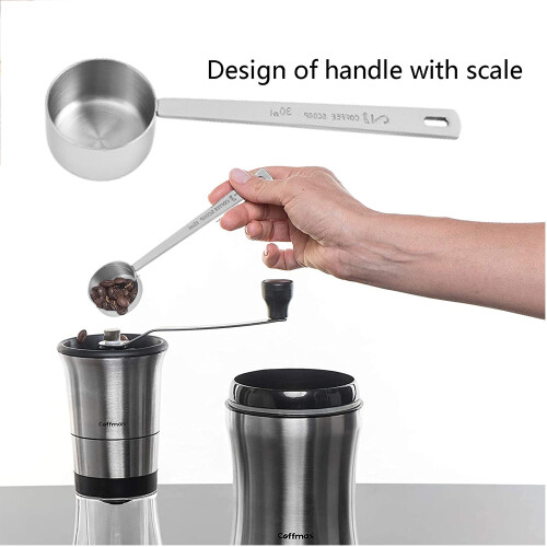 Συλλογή Gourmet Coffee Scoop, Ανθεκτική κατασκευή από ανοξείδωτο ατσάλι που προσφέρει 2