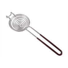 Spiral Magic: Eiertrenner mit langem Griff, Eigelbtrenner aus Edelstahl für schnelles Filtern und einfache Reinigung, verbessert Ihr Kocherlebnis