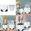 Sun Resistant Orchids Flower Pot For Air-Inner diameter 10cm 3