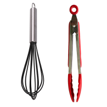 Antihaft-Schneebesen für kreative Köche, zum Befüllen von DIY-Ornamenten, hitzebeständig, aus Silikon, für die Küche, aus Edelstahl für den