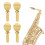 4 vis de ligature pour bec de saxophone C64 5