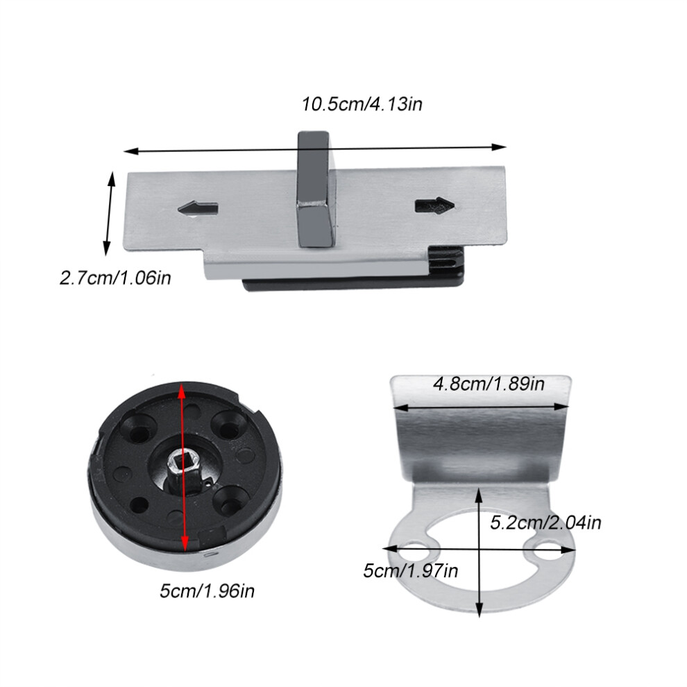 Privacy Indicator Lock Bolt For Toilet Bathroom Door Vacant & Engaged Hardware 8461362766751