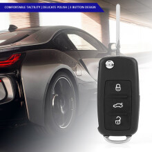 5K0837202AD 3 Button Car Remote Key 434MHz ID48 for Beetle Caddy Tiguan