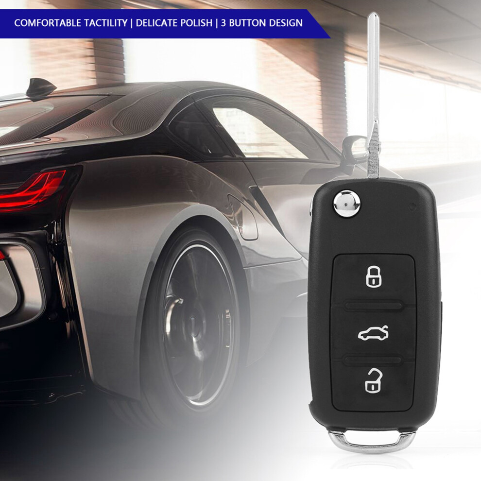 5K0837202ad 3 Button Car Remote Key 434Mhz Id48 For Beetle Caddy Tiguan 9401362766558