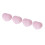 4 pièces de cristal rose en forme de cœur sculpté 5