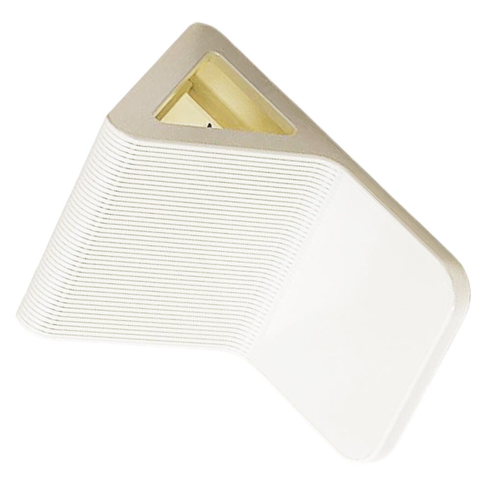White Nonslip Bath Step Stool For Shower With Ergonomic-Milky