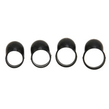 4 stuks tongtrommelvingerplectrums in diverse maten