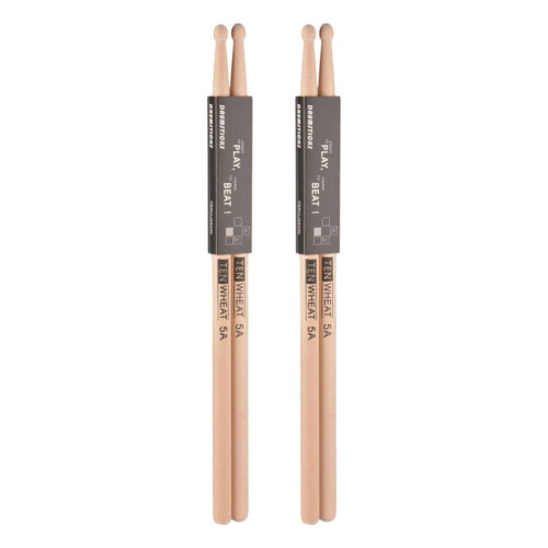 4PCS Maple Wood Drumstick Replacement Non Slip
