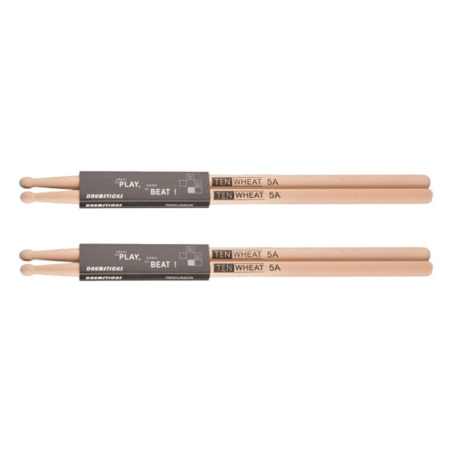 4PCS Maple Wood Drumstick Replacement Non Slip 1