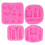 4Pcs Makeup Tools Silicone Molds Food Grade 1