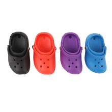 4 stuks siliconen gatenversiering voor schoenen, multifunctioneel