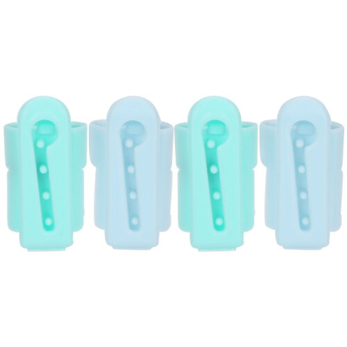 4Pcs Knitting Thimble Tool Plastic Finger Guides