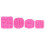 4Pcs Makeup Tools Silicone Molds Food Grade 2